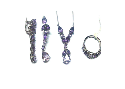 Rhodium Plated | Fashion Pendant Sets